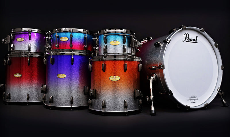 Using our printer and laminating on the sparkle we were able to achieve a color fade look